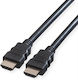 Roline Cable HDMI male - HDMI male 3m Πράσινο