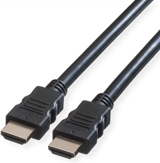 Roline Cable HDMI male - HDMI male 3m Πράσινο
