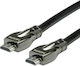 Roline Angle Cable HDMI male - HDMI male 7.5m Μαύρο