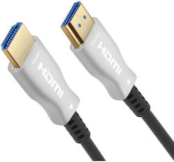 PremiumCord HDMI 2.0 HDMI male - HDMI male 100m Μαύρο