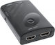 Inline Displayport Splitter 2x HDMI 57821a