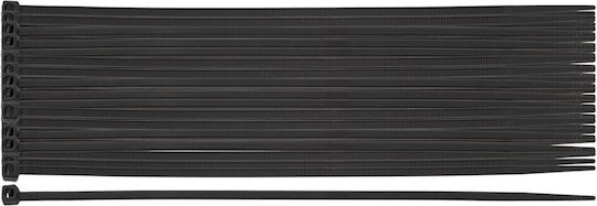 Neo Δεματικά Καλωδίων Πλαστικά 150mmx2.5mm σε Μαύρο χρώμα (100τμχ)