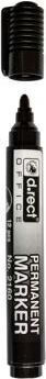 D.rect Markers Black 12pcs