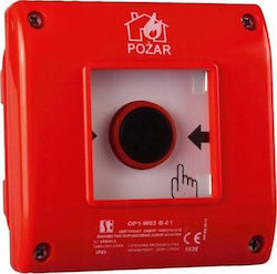 Buton Spamel Spamel Op1-w02-a 11-230 Automat 1 Contact Normal Închis 1 Contact Normal Deschis +LED 230VAC