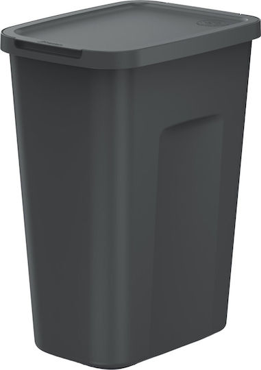 Prosperplast Κάδος Απορριμμάτων Πλαστικός Μαύρος 35lt