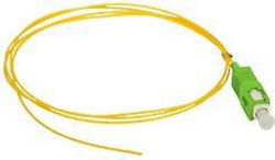 Alantec FO Pigtail SM 1J 9/125 Stecker SC APC Länge 2 m FOI-SCA-9SM-2