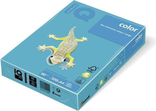 IQ Tech Χαρτί Εκτύπωσης A4 80gr/m² 500 φύλλα Γαλάζιο