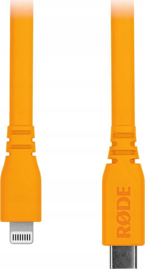 Rode Sc19 USB-C to Lightning Cable Orange 1.5m