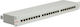 Roline Roline 19 Patch Panel 1U 24 Ports Cat 5e Category D Grey