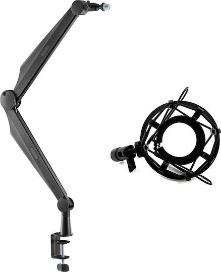 Mozos Mozos Microphone Support Arm Black 80 Cm Sb41 + Shock Mount Base Shm1