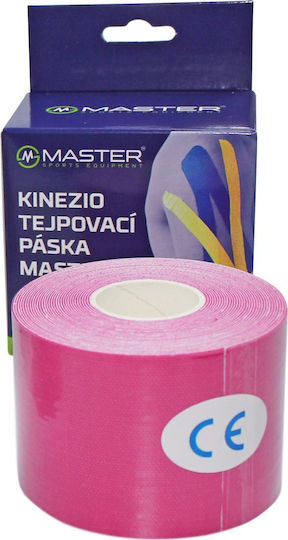 Master Ταινία Κινησιοθεραπείας 5cm x 5m Ροζ