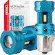 AMiO Λάμπες Αυτοκινήτου BA15S / P21W / R10W / R5W Canbus LED 6000K Ψυχρό Λευκό 12-24V 2τμχ