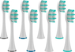 TrueLife Sonicbrush UV 8 Bucăți Rezerve Capete Periuță Electrică