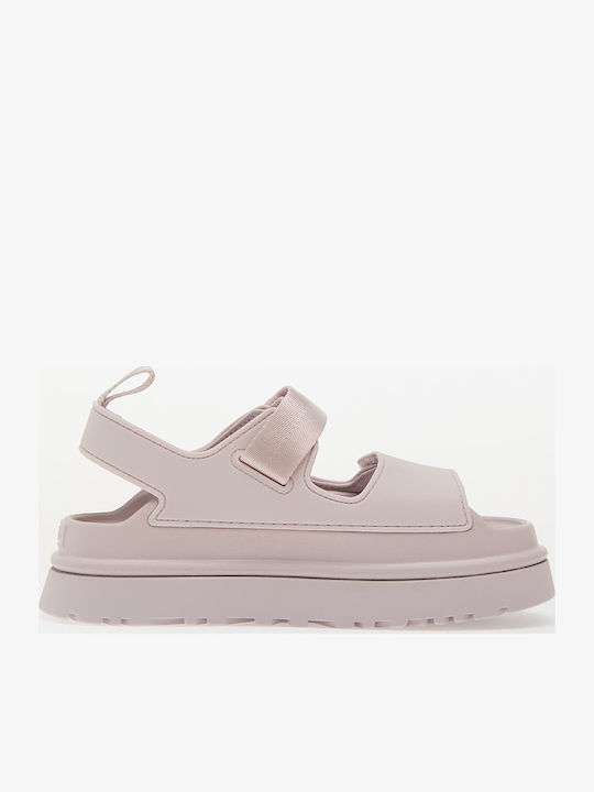 UGG Goldenglow Flache Sandalen für Damen Bay Fog