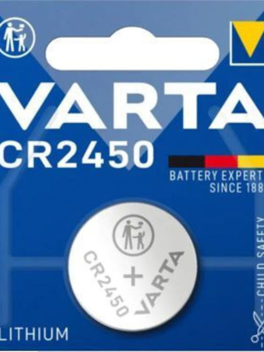 Varta Μπαταρίες Λιθίου Ρολογιών CR2450 3V 2τμχ
