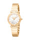 Just Cavalli Women's Watch with Gold Metal Bracelet