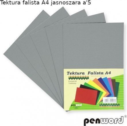 Penword Corrugated Cardboard Penword A4 5 Sheets Light Grey Penword Targi