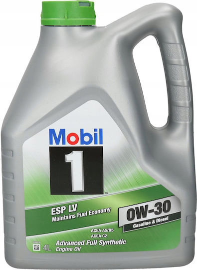 Mobil Esp Synthetisch,Polyester/Cotton/Leather Autopflegeöl 0W-30 4Es