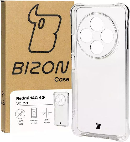 Bizon Salpa Back Cover Tempered Glass Διάφανο (Redmi 14C / Poco C75)