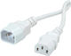 Roline IEC C14 / IEC C13 - IEC 320 / IEC C14 / IEC C13 Кабел 0.8м Зелен