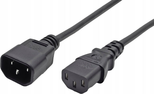 C2G IEC C14 - IEC C14 Kabel 2m