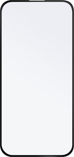 Fixed 2.5D Vollflächig gehärtetes Glas Schwarz (iPhone 15 Plus / 16 Plus)