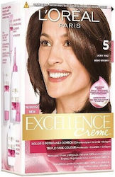 L'Oreal Paris Excellence Creme Βαφή Μαλλιών 5 Α...