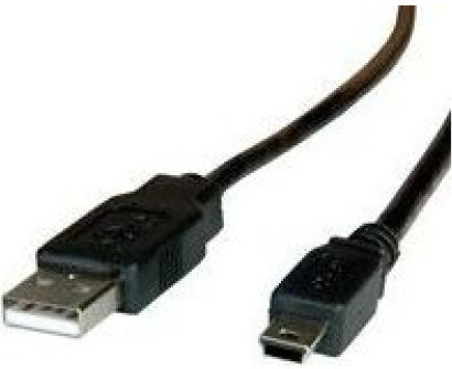 Καλώδιο Usb Roline Usb-a Miniusb 0.8 M Μαύρο 11.02.8708