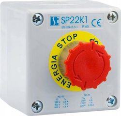 Контролен Бокс Spamel K1 Стоп Бутон Sp22k1s182-1