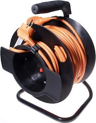 PremiumCord Verlängerungskabel Rolle mit Kabel 25m PremiumCord Verlängerungskabel Rolle mit Kabel 25m