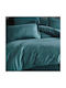 Pucioasa Pillowcase Set Turquoise 45x45cm.