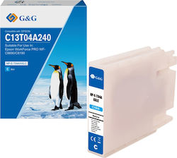 G&G NP-E-T04AXXLC-A Съвместимо Мастило C13T04A240 Cyan