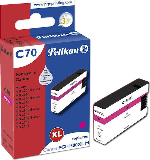 Pelikan Συμβατό Μελάνι Εκτυπωτή InkJet C70 11ml Ματζέντα 1τμχ