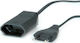 Bachmann 1 Platz mit Kabel 2m Schwarz