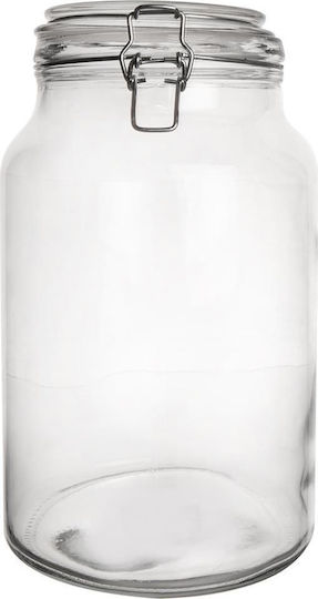 Orion General Use Glass Jar with Lid Transparent 4200ml