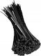 Lean Toys Plastic Cable Ties in Black Colour (1 pcs)