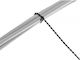 InLine Plastic Cable Ties In Black Colour 100 Pieces