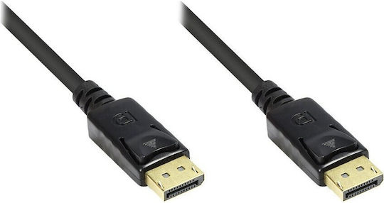 Alcasa 4810-075g Καλώδιο Displayport 7,5 M Μαύρο