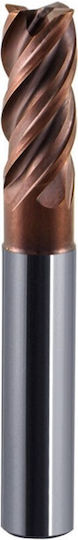 Carbide Milling Cutter Shaft Fi 8.0 19/63 Z4 Ha8 Vhm Ts 440n Mastermill 440n