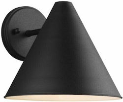 Bronzedesign Lamp Wall Black 22x60cm