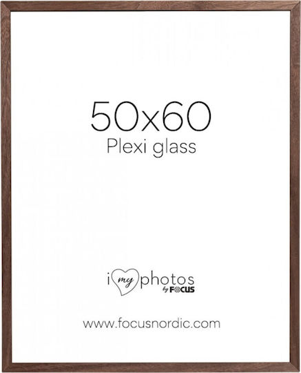 Focus Focus Soul Walnussfurnierrahmen 50x60 Plexi