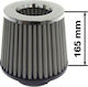 Simota_f Конусен филтър Simota Jau-d02502-18 60-77mm стомана