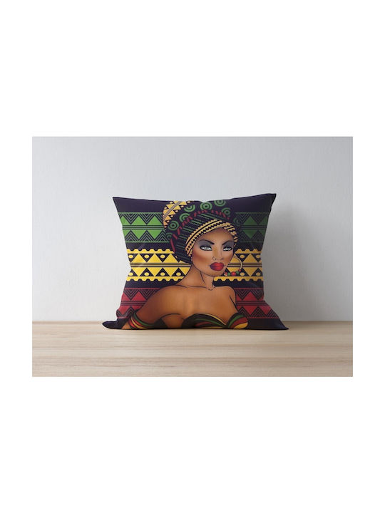Lenjerii Deosebite Decorative Pillow Case from 100% Cotton 03 43x43cm