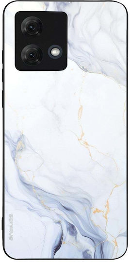 Sonique Marble Series Case for Motorola Moto G84 5G White 02