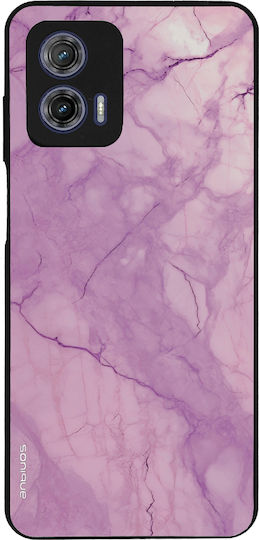 Carcasă Sonique Marble Series pentru Motorola Moto G73 5G Violet