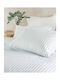 Rythmos Cotton Duvet Cover Set 160x250cm Single With Pillowcase Eloise Green