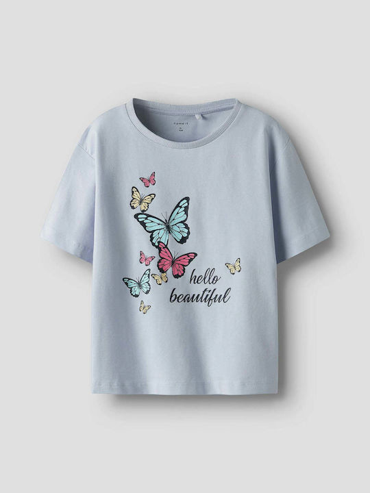 Name It Παιδικό T-shirt Σιελ