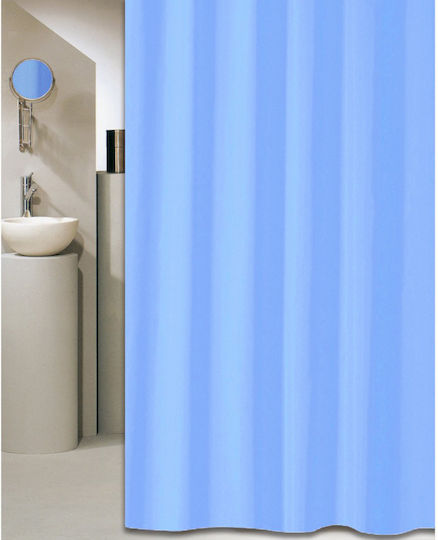 San Lorentzo Duschvorhang Stoff 180x180cm Sky Blue