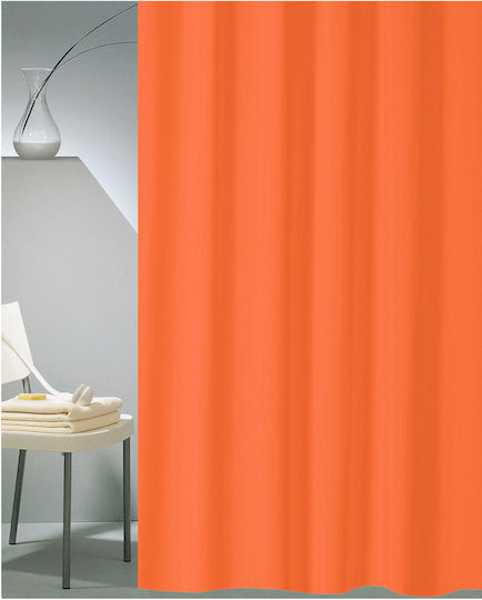 San Lorentzo Shower Curtain Fabric 180x180cm Orange