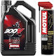 Motul 300v Motorradöl für Viertaktmotoren 5W-40...